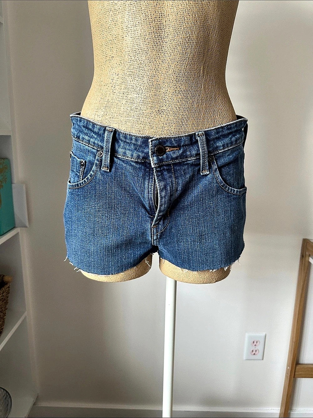 Lucky Brand Denim Shorts Denim Jean Shorts Blue Size 8 M